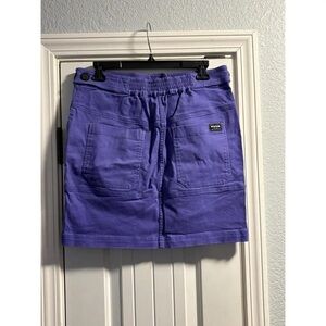 Wildfang Women's Mini Skirt in Vibrant Purple